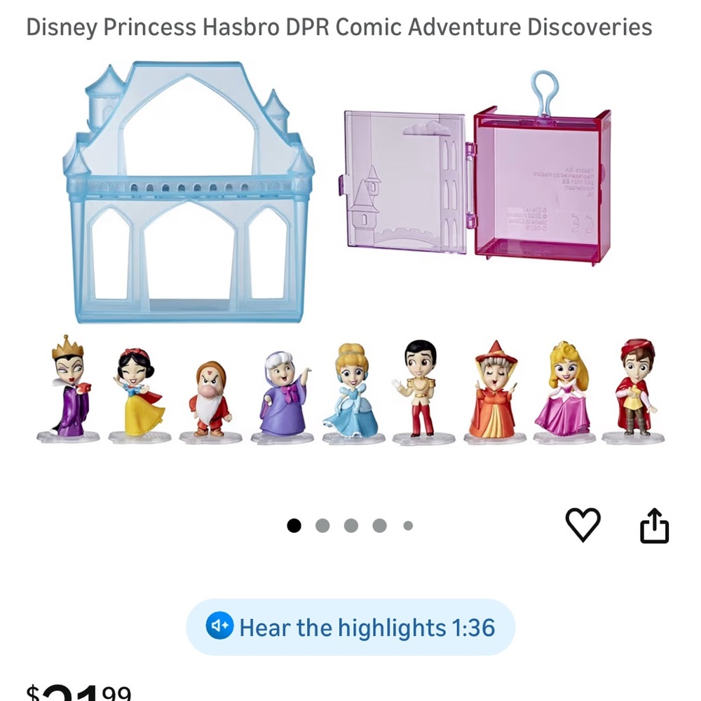 Disney Princess Comics Colorful Box Set - Picture 3 of 3